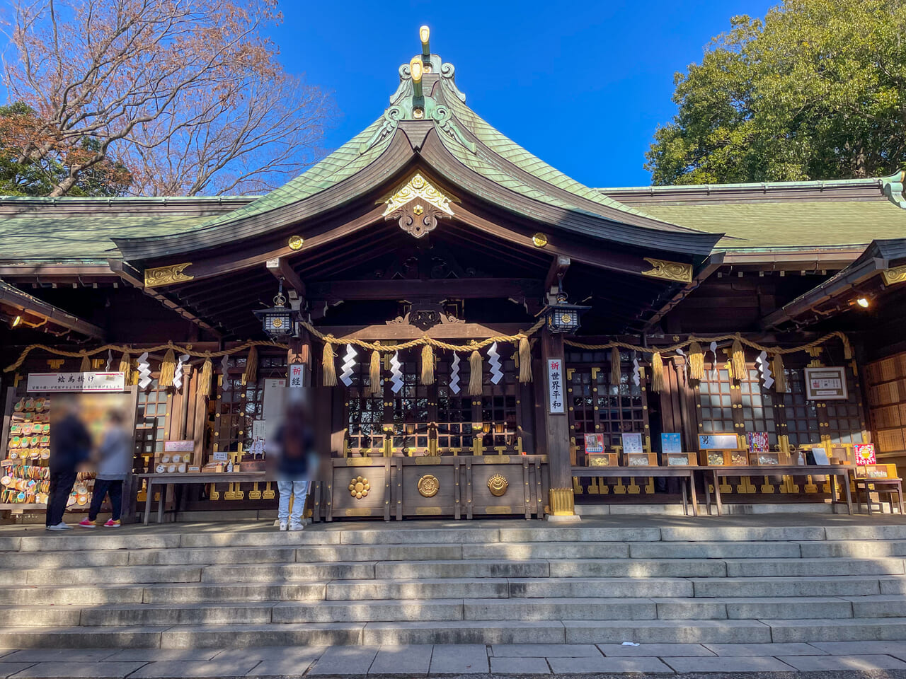 2023年12月検見川神社1