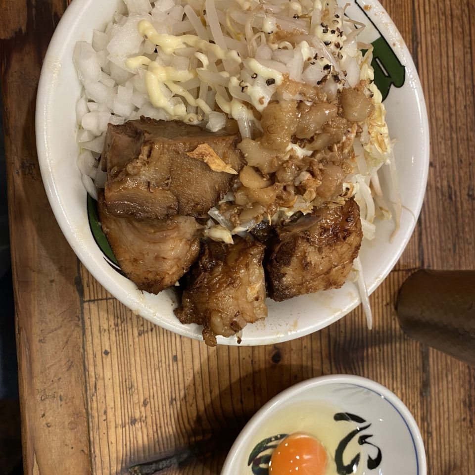 雷汁なし麺