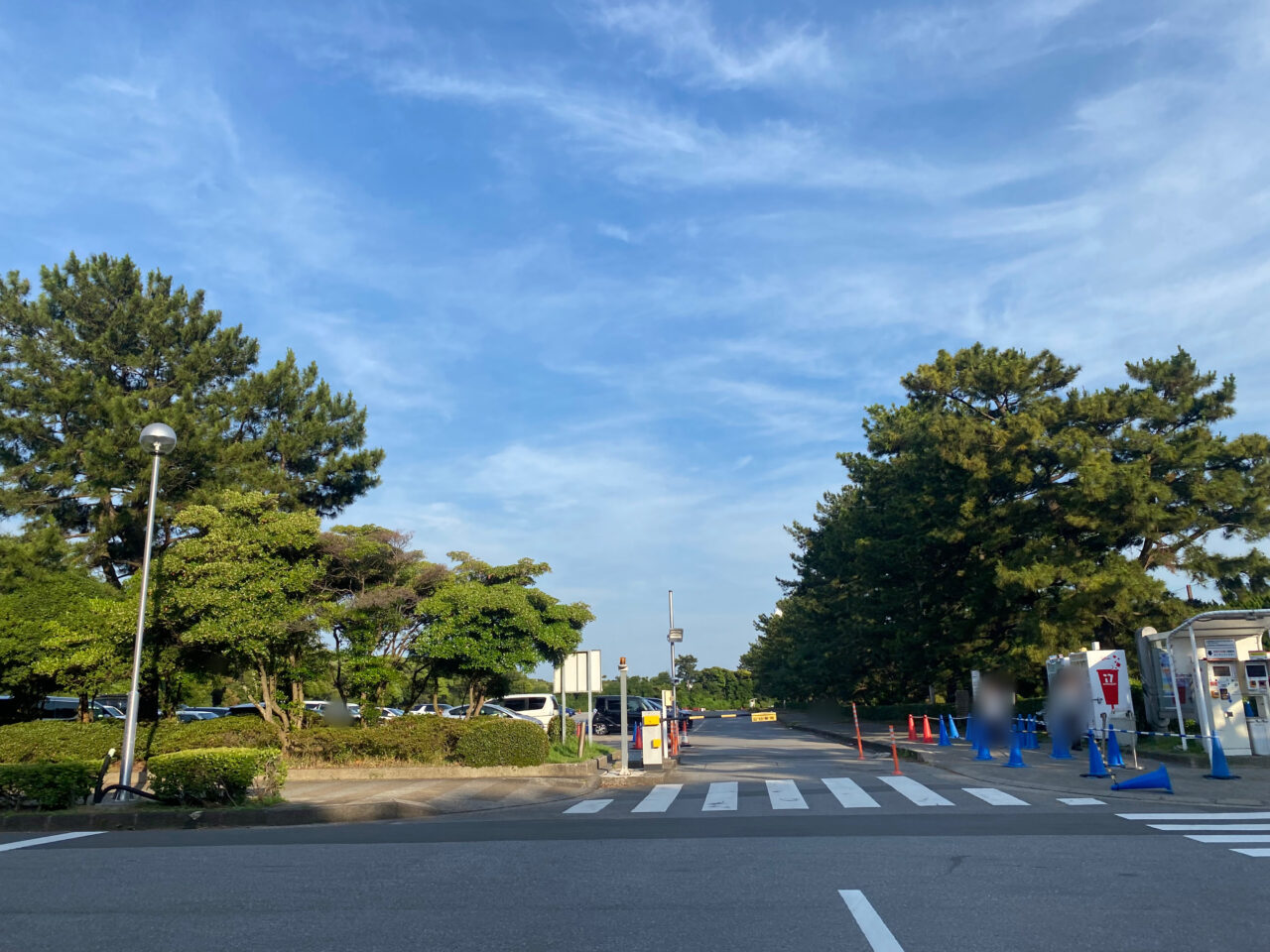 稲毛海浜公園駐車場