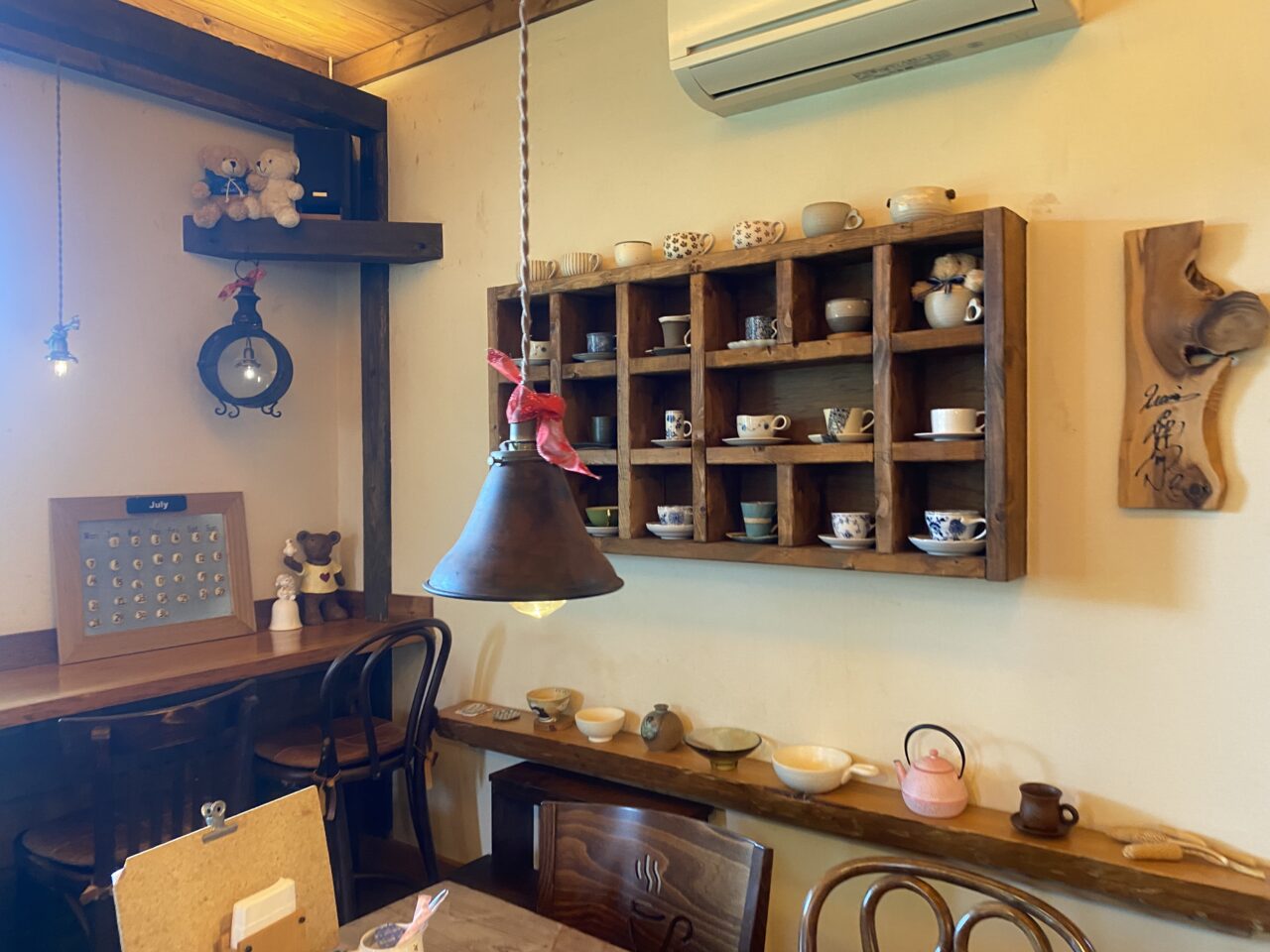 森のくまさんcafe内