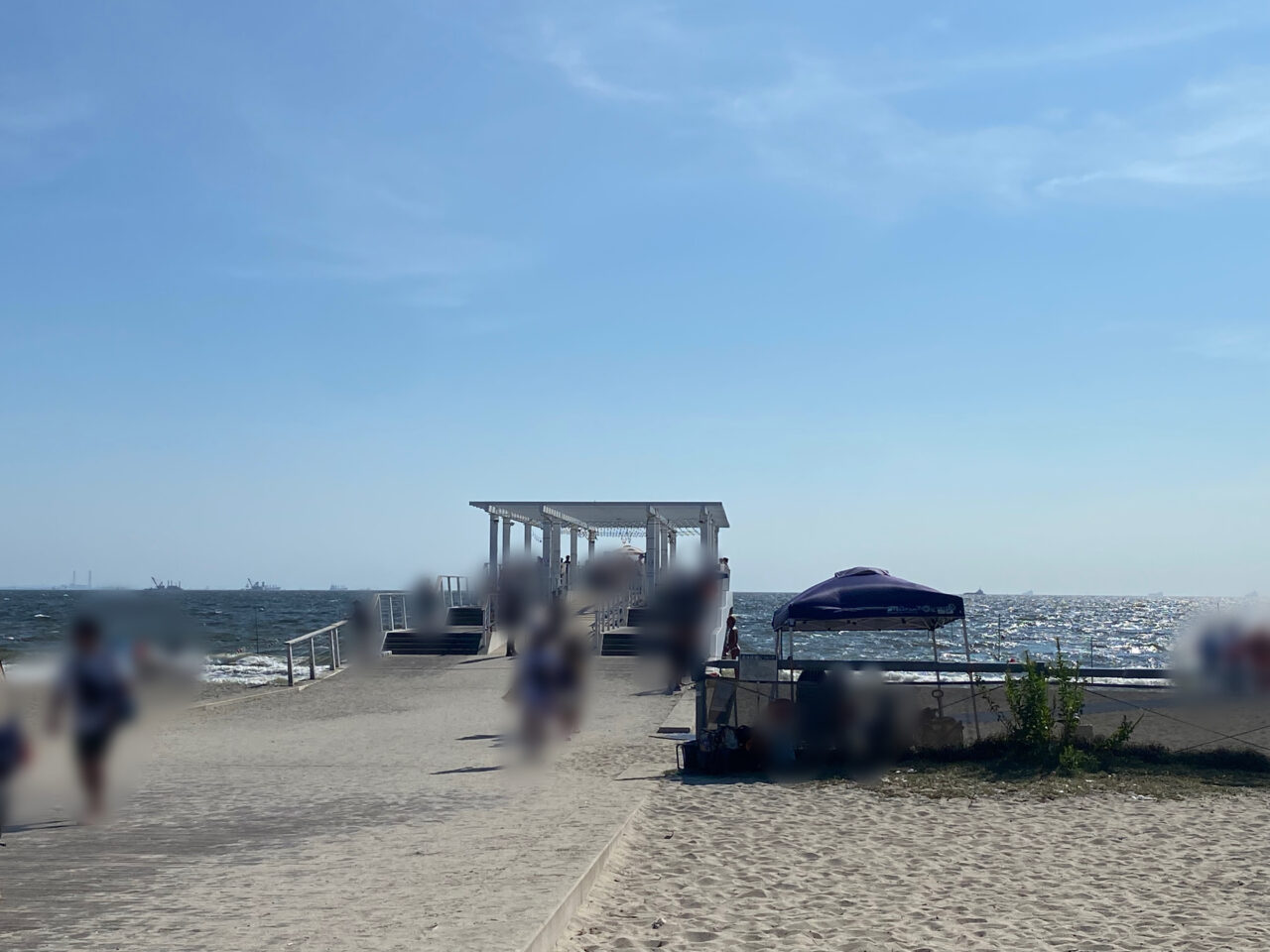 稲毛の浜