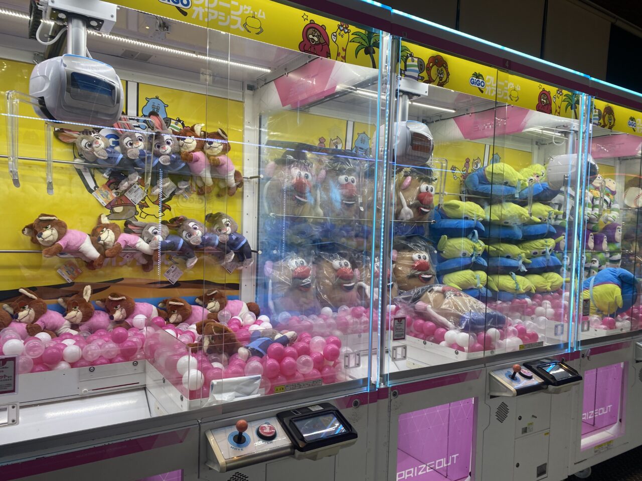 クレーンゲーム　フェスティバルウォークそが